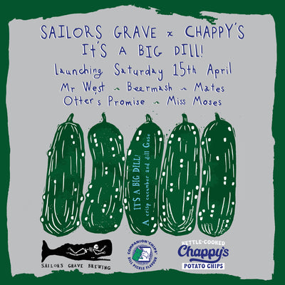 Sailors Grave x Chappy’s It’s A Big Dill Launch