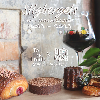 Beermash x To Be Frank: Stigbergets 10th Anniversary Beer & Pastry Pairing