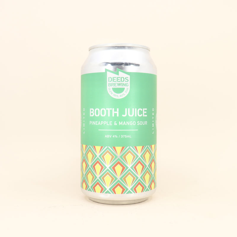 Deeds Booth Juice Pineapple & Mango Sour Can 375ml
