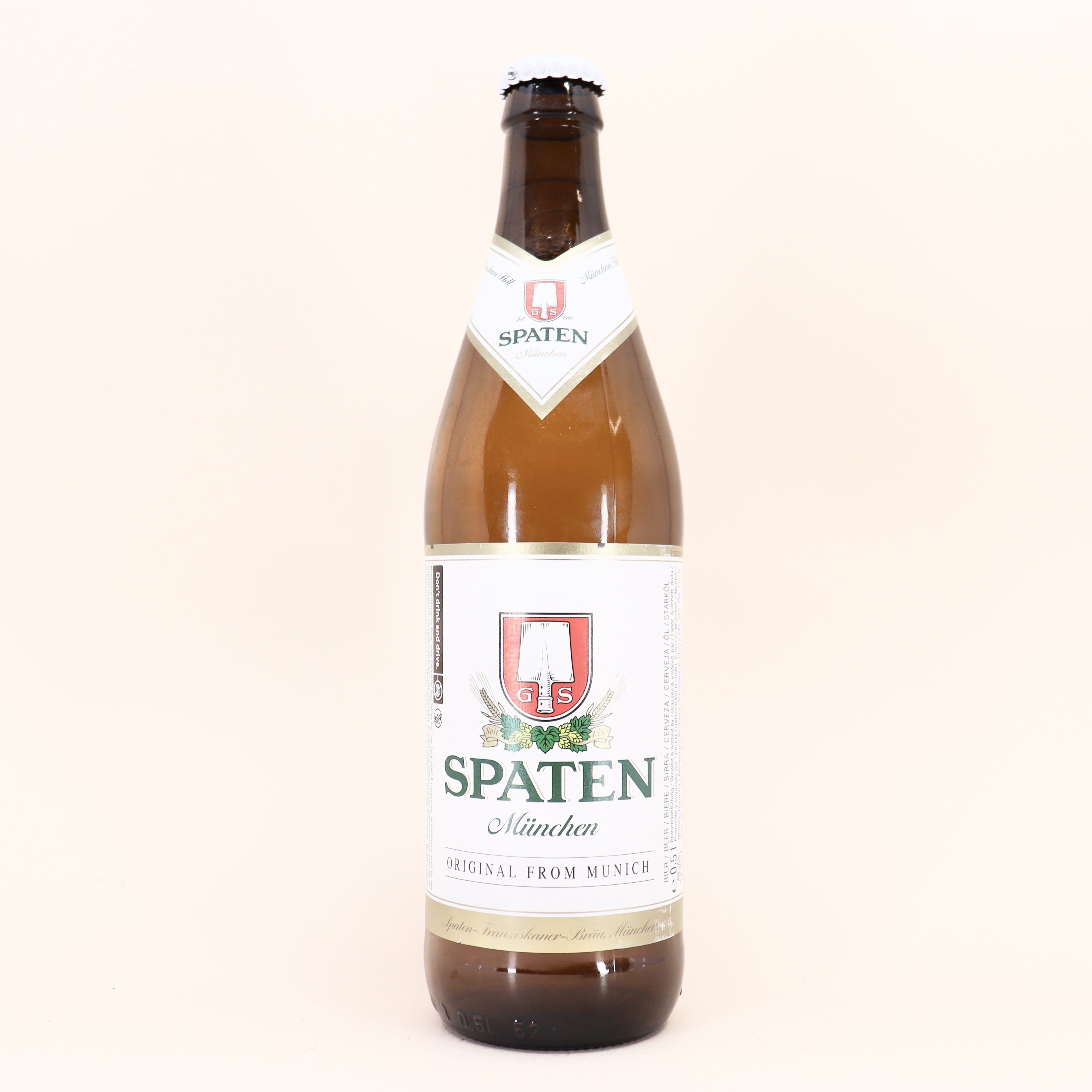 Bottle 500ml Beermash Munchner Spaten – Hell