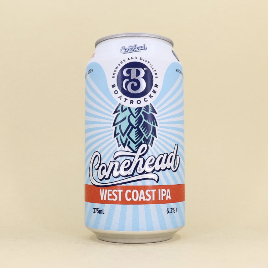 Boatrocker Conehead West Coast IPA Can 375ml Beermash