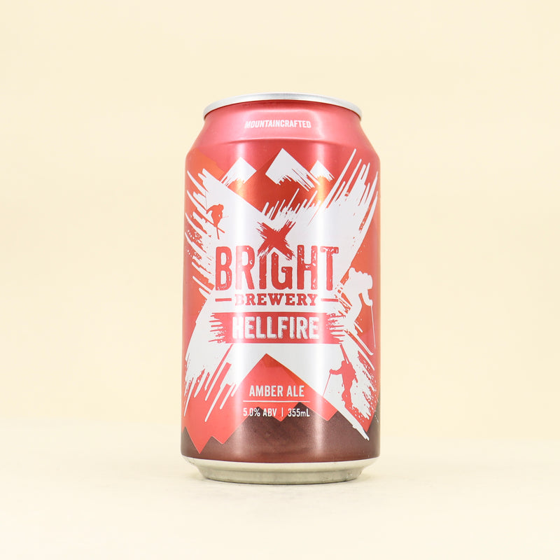 Bright Brewery Hellfire Amber Ale Can 355ml