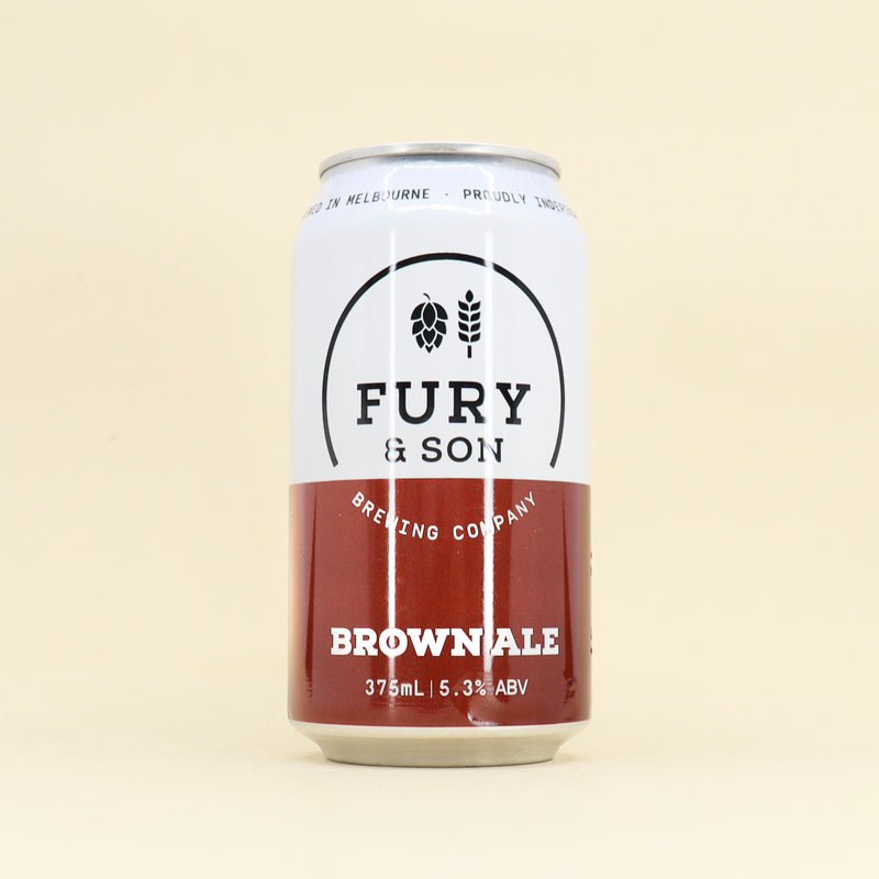 Fury & Son Brown Ale Can 375ml
