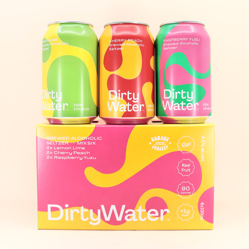 Dirty Water Seltzer Mix Six