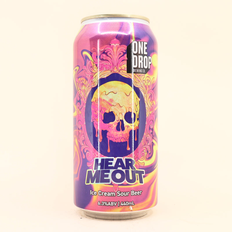 One Drop Hear Me Out Ice Cream Sour Can SGL 440ml