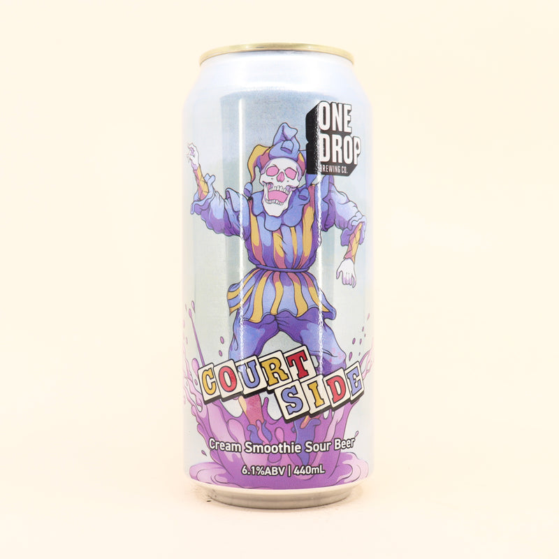 One Drop Courtside Smoothie Sour Can SGL 440ml