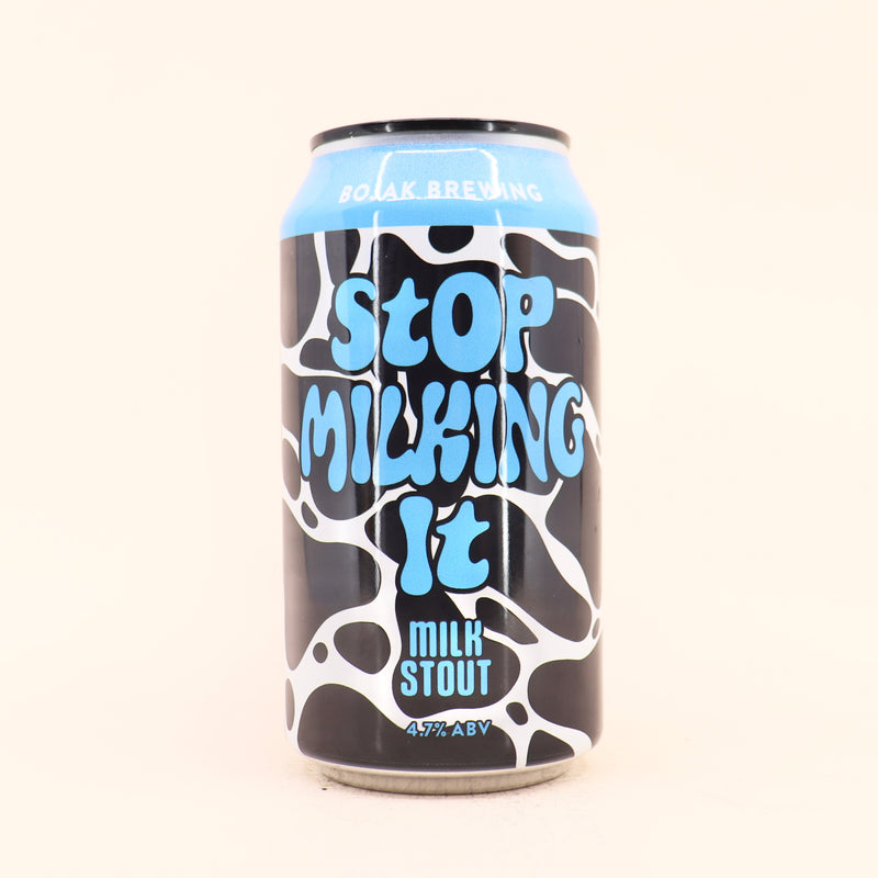Bojak Stop Milking It Milk Stout Can SGL 375ml