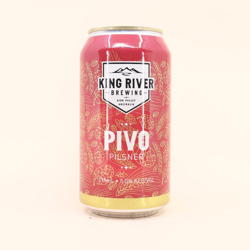 King River Pivo Pilsner Can 375mL