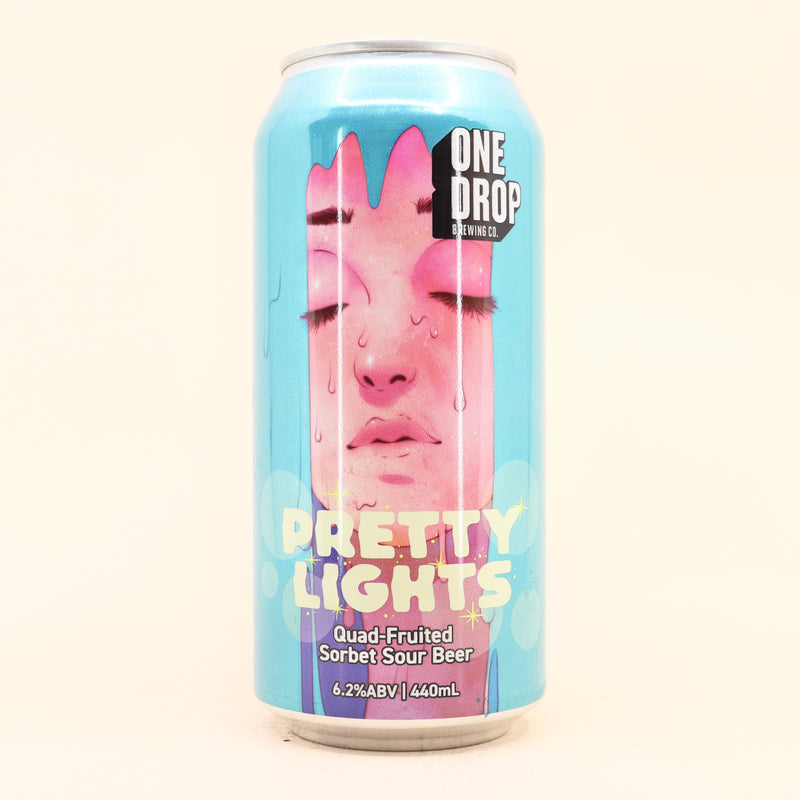 One Drop Pretty Lights Sorbet Sour Can SGL 440ml