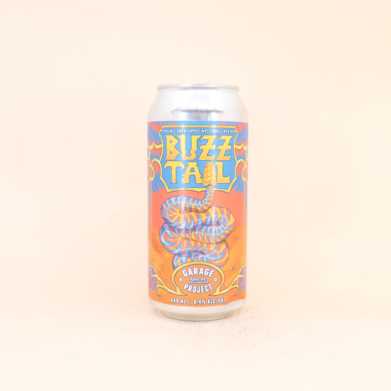 Garage Project Buzz Tail DDH West Coast Rye IPA Can 440ml