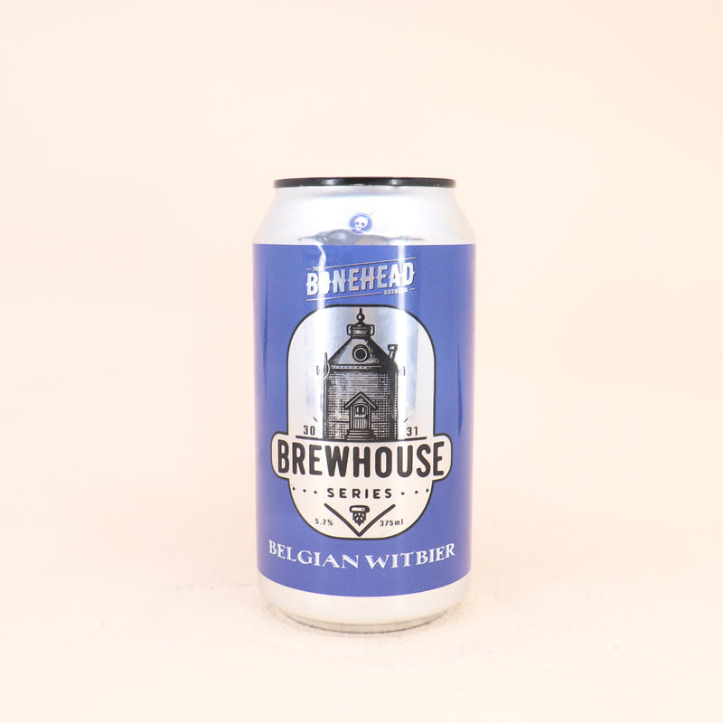 Bonehead Brewhouse Belgian Witbier Can 375mL