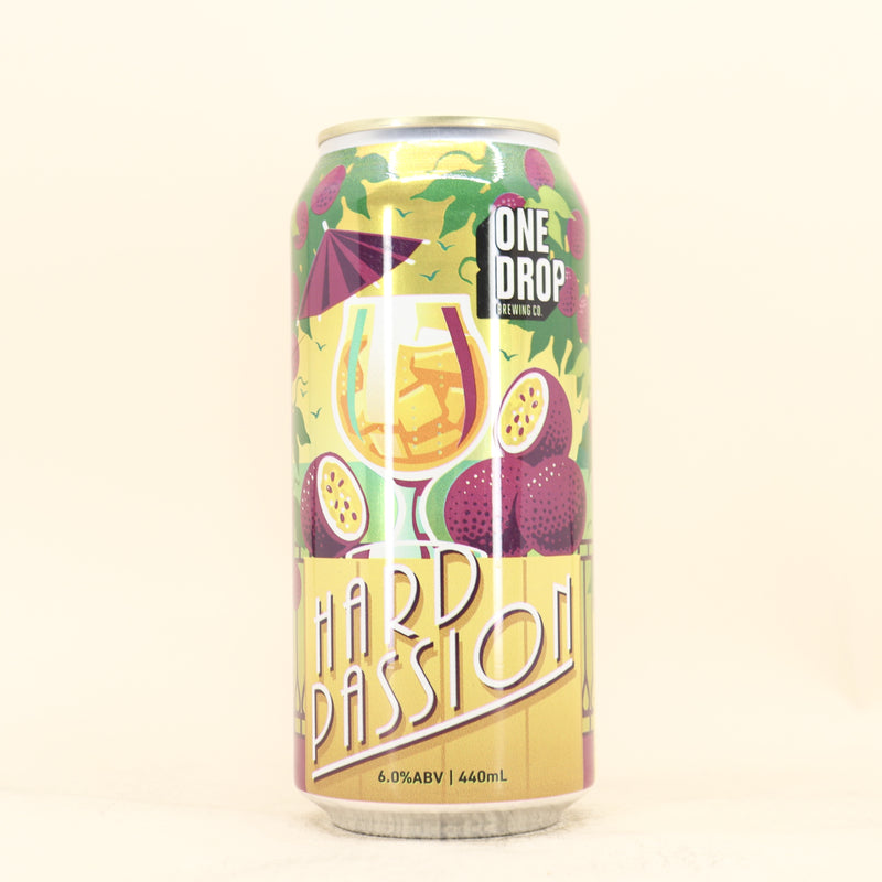 One Drop Hard Passion Soda Can 440ml