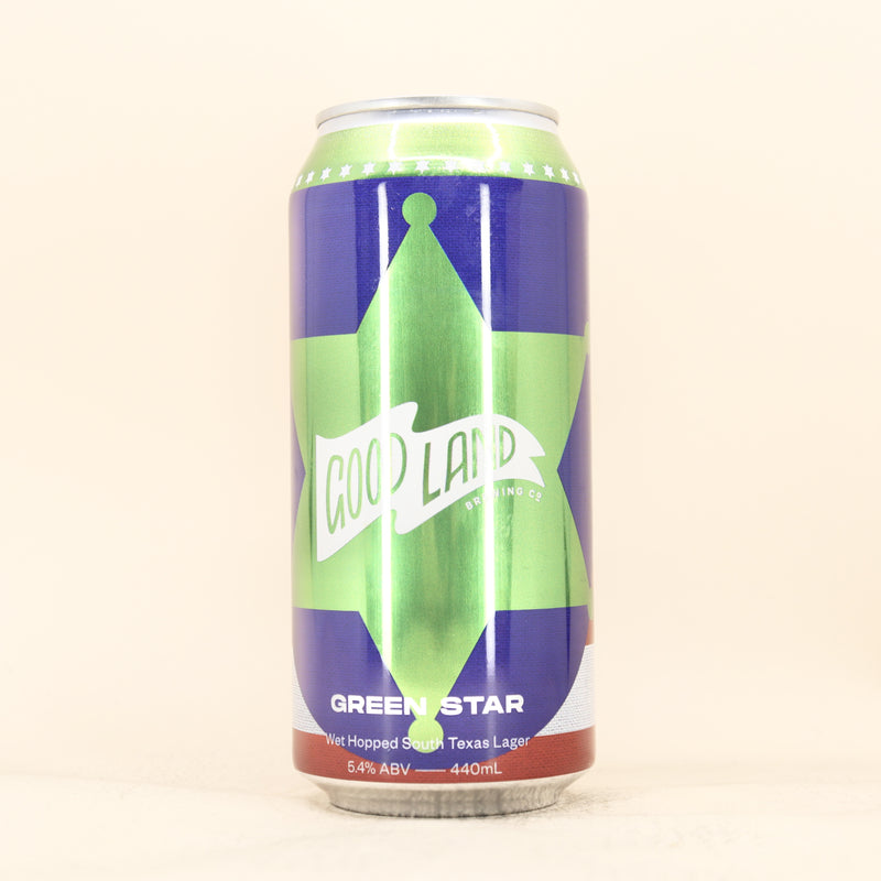 Good Land Green Star Wet Hop Lager Can 440ml