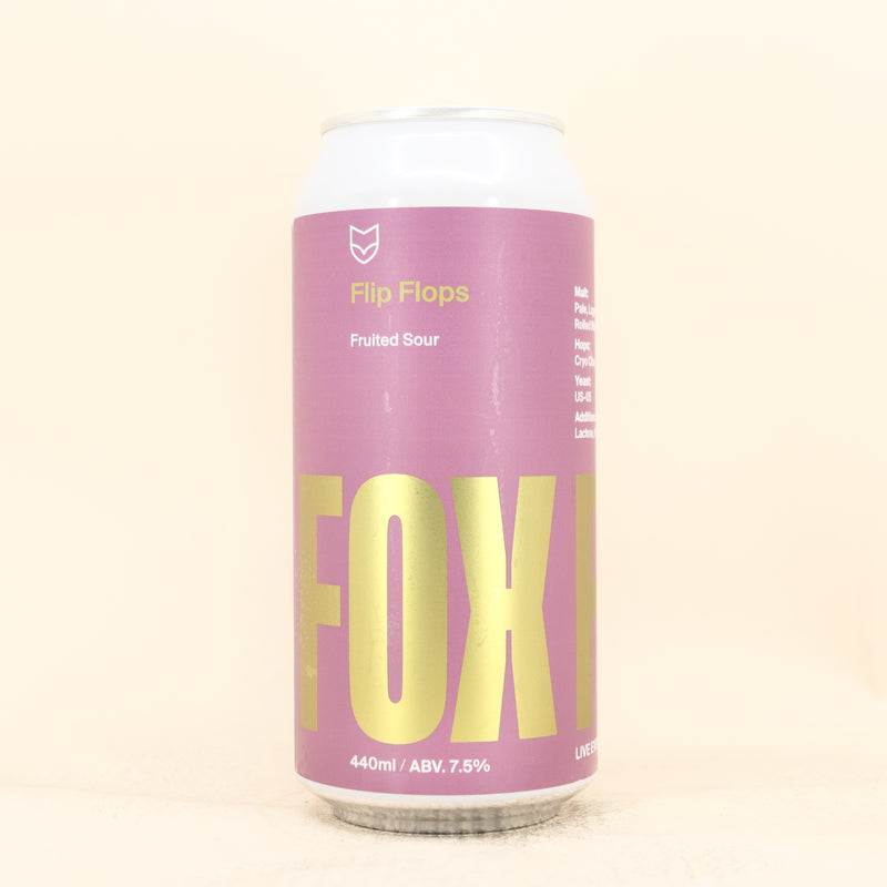 Fox Friday Flip Flops Fruited Sour Can 440ml