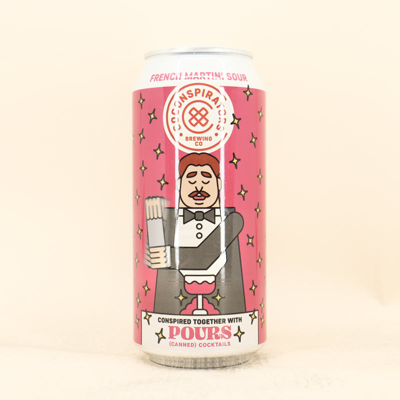 CoConspirators x Pours The Shaker French Martini Sour Can 440ml