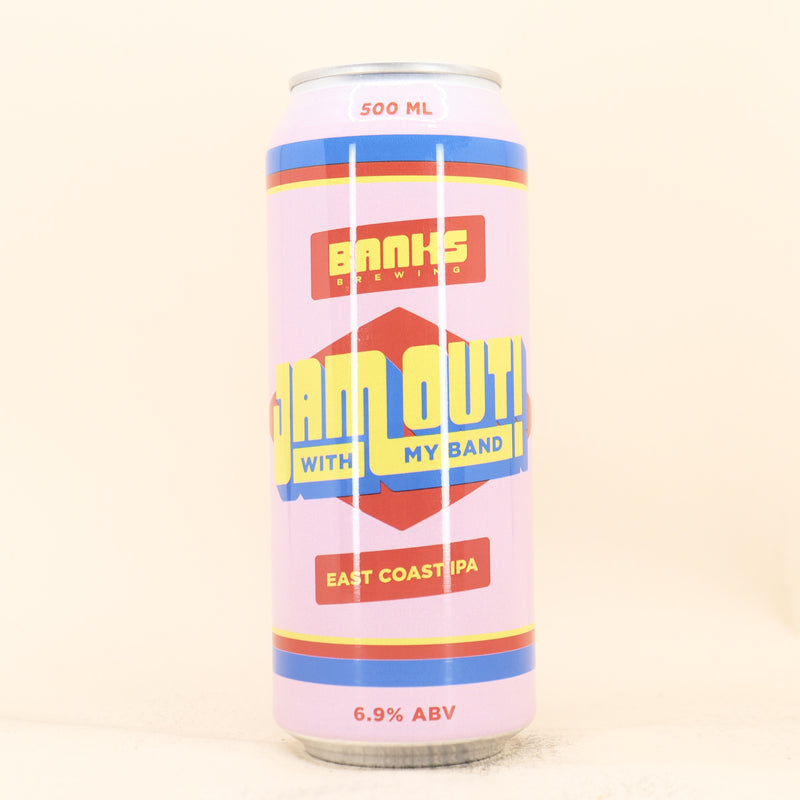 Banks Jam Out With My Band East Coast IPA Can 500ml