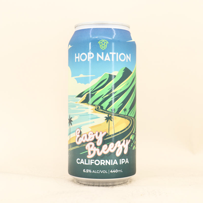 Hop Nation Easy Breezy California IPA Can 440ml