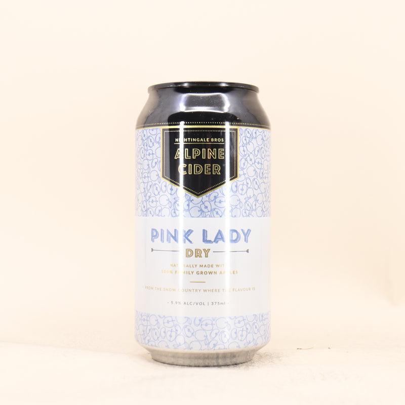 Alpine Pink Lady Dry Cider Can 375ml