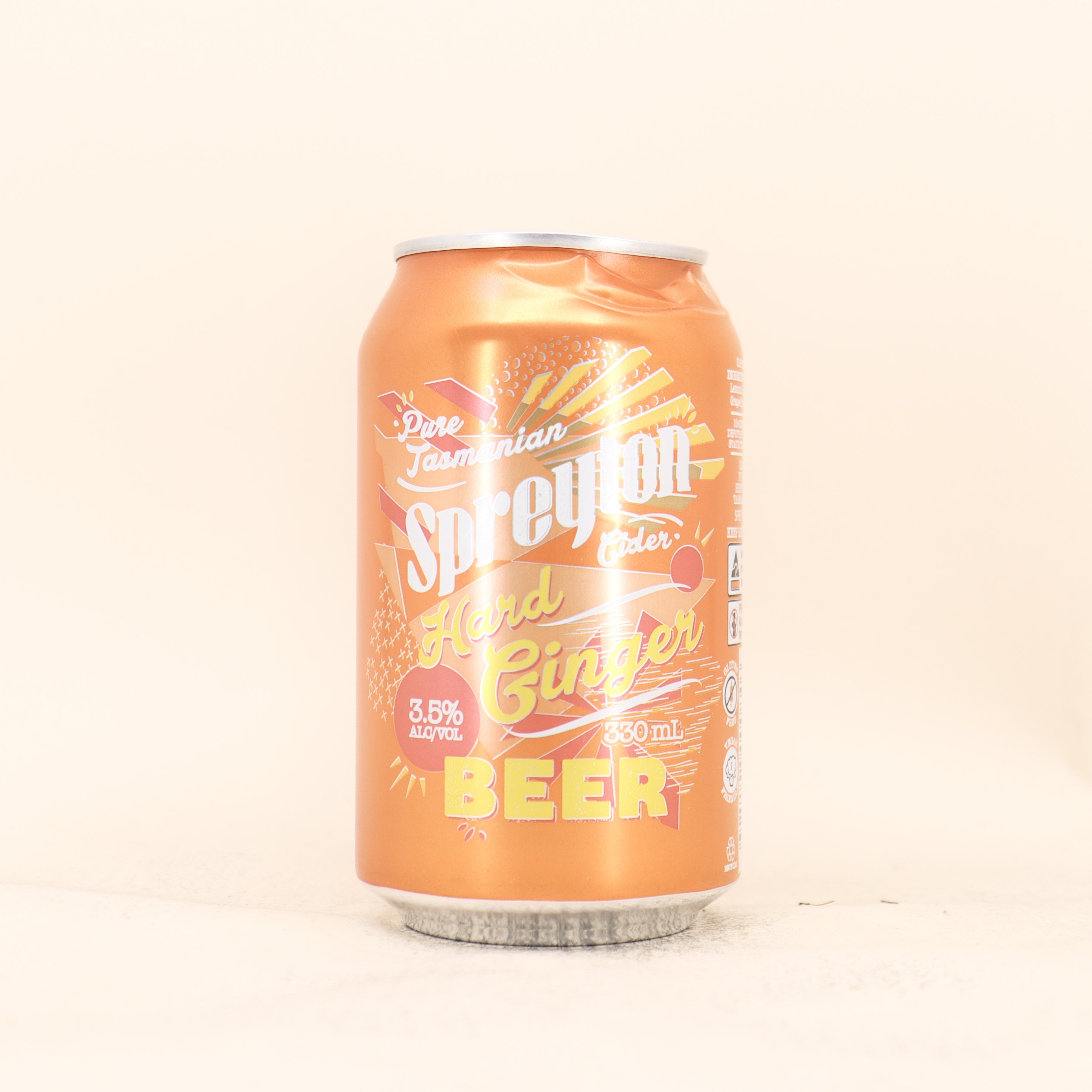 Spreyton Hard Raspberry Spreyton Hard Ginger Beer Can 330ml – Beermash