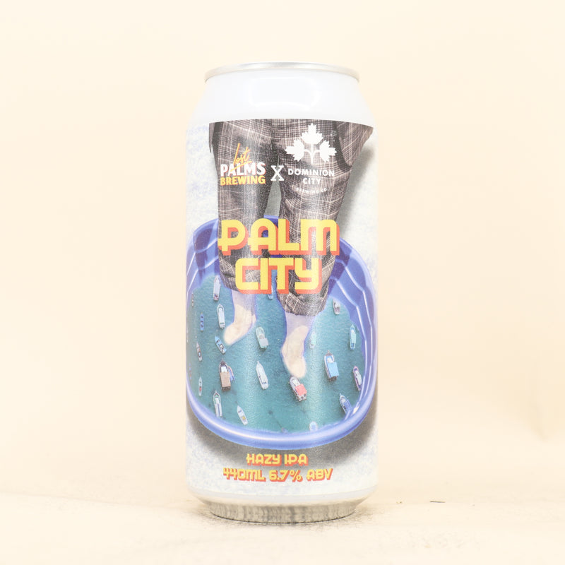 Lost Palms x Dominion City Palm City Hazy IPA Can 440ml