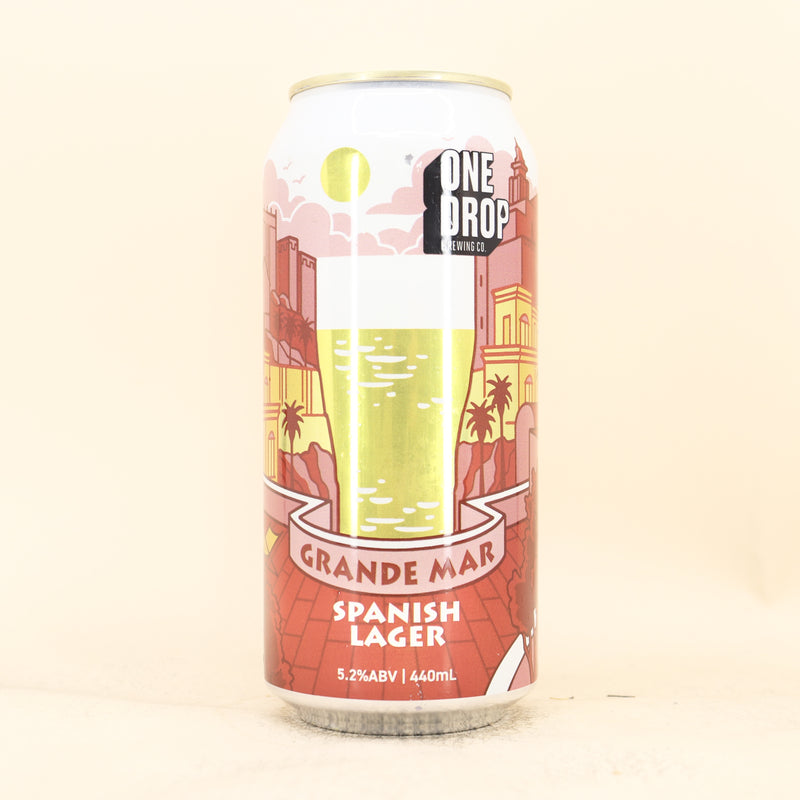 One Drop Grande Mar Spanish Pilsner Can 440ml