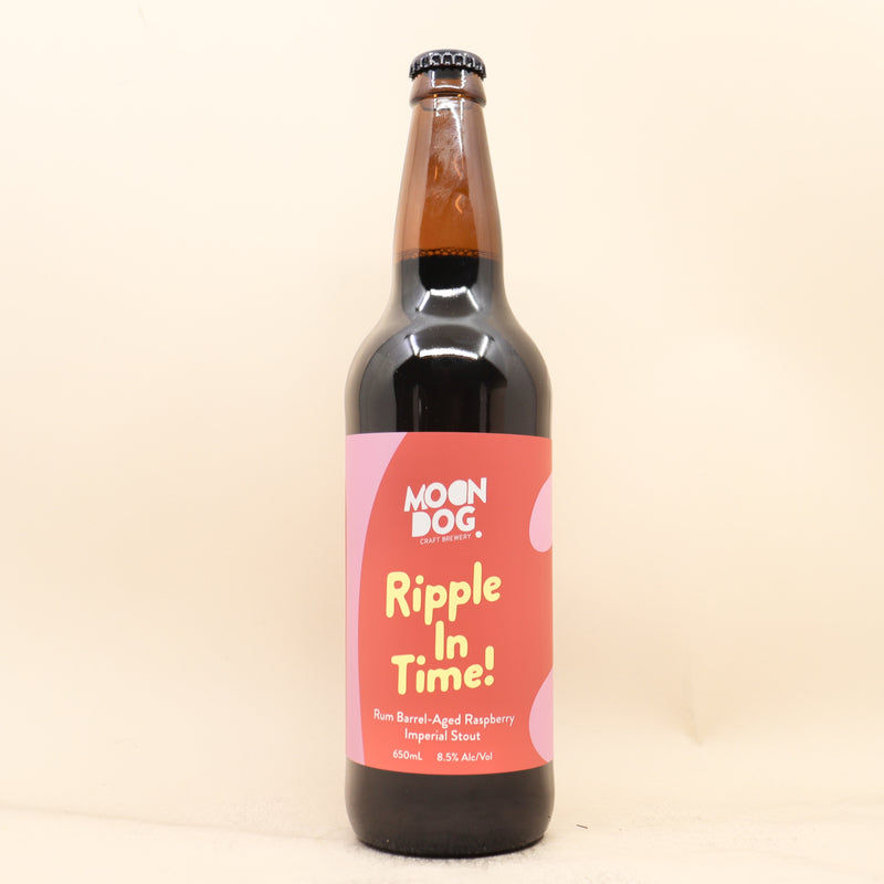 Moon Dog Ripple In Time! Barrel Aged Imperial Stout Bottle 650ml