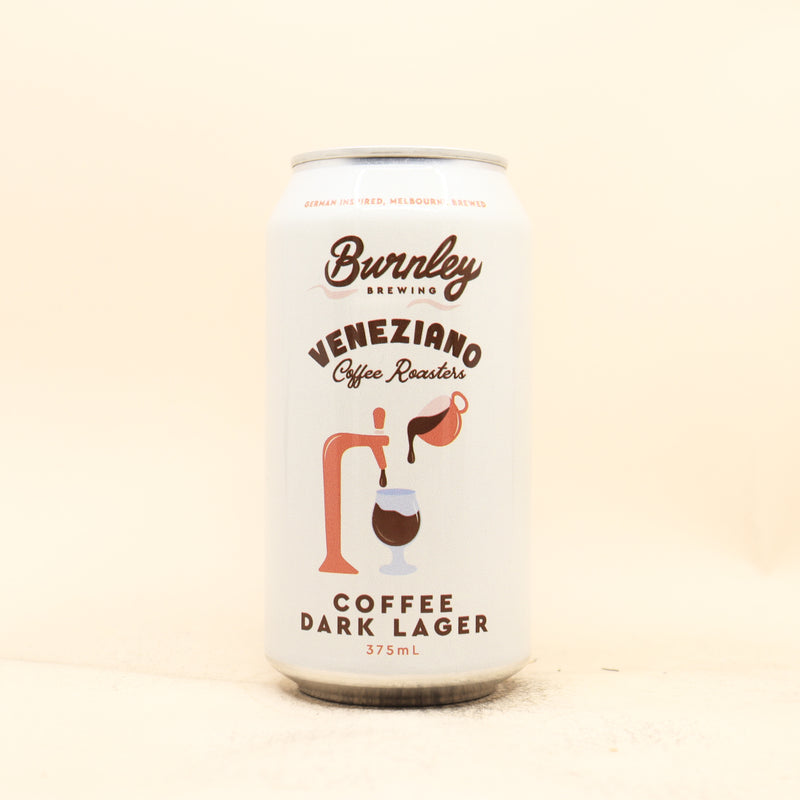 Burnley x Veneziano Coffee Dark Lager Can 375ml