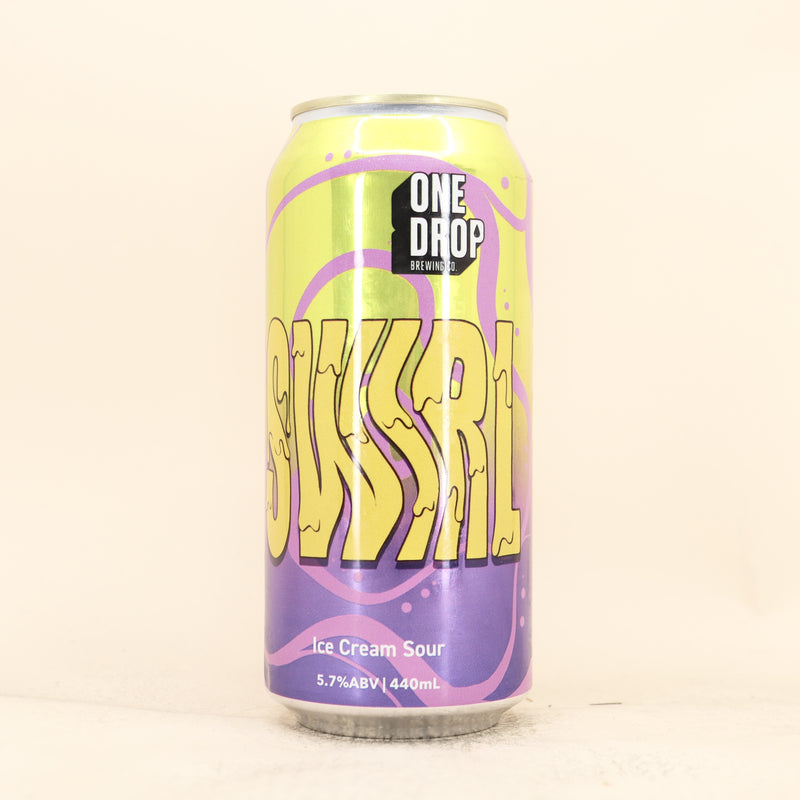 One Drop Swirl Ice Cream Sour Can 440ml