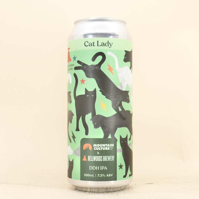 Mountain Culture x Bellwoods Cat Lady DDH IPA Can 500ml