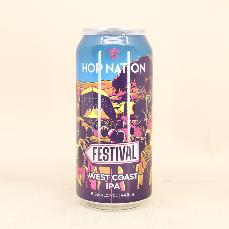 Hop Nation Festival West Coast IPA Can 440ml