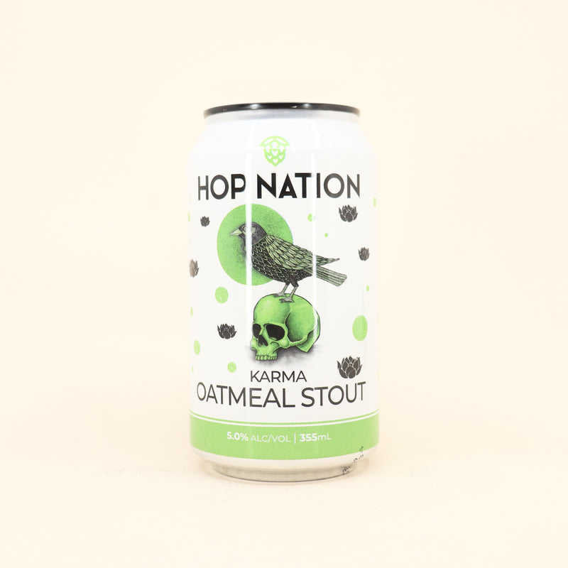 Hop Nation Karma Oatmeal Stout Can 355ml