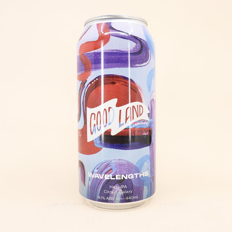 Good Land Wavelengths Hazy IPA Can 440ml