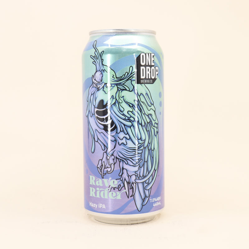 One Drop Rave Rider Hazy IPA Can 440ml