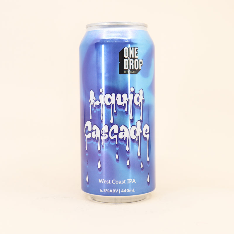 One Drop Liquid Cascade West Coast IPA Can 440ml