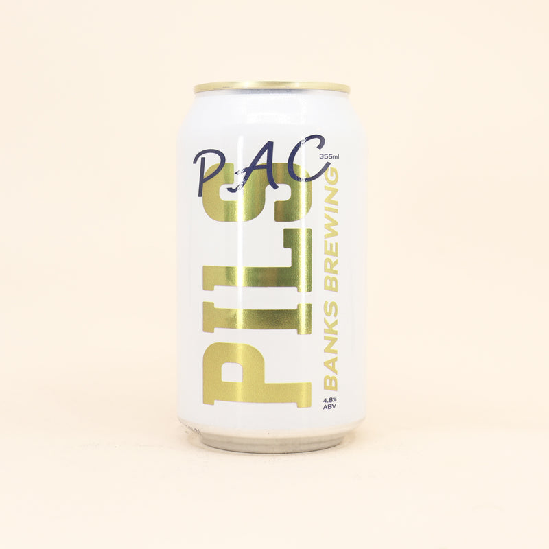Banks Pac Pils West Coast Pilsner Can 355ml