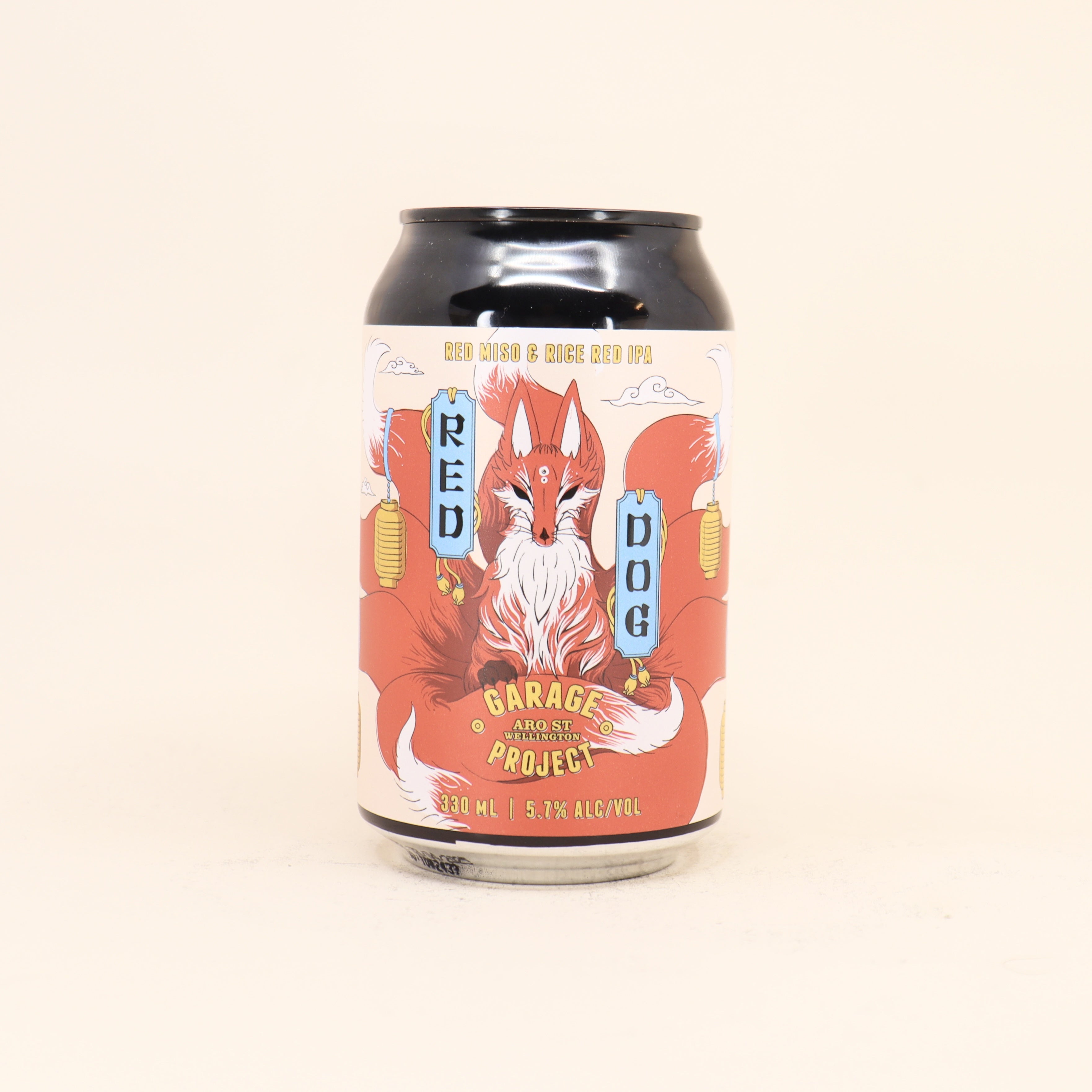 Garage Project Red Dog Red Miso & Rice Red IPA Can 330ml – Beermash