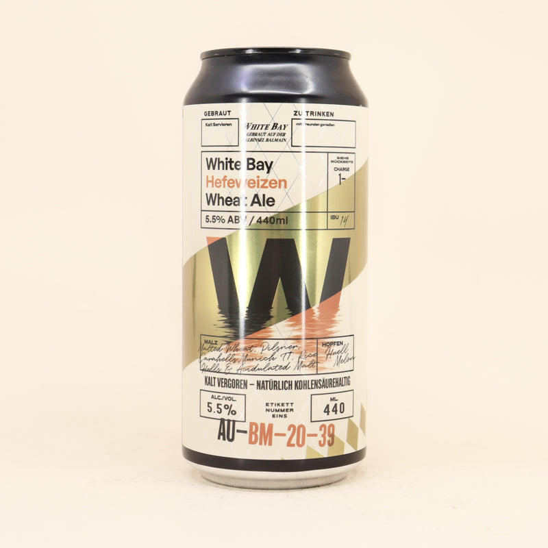 White Bay Hefeweizen Wheat Can 440ml