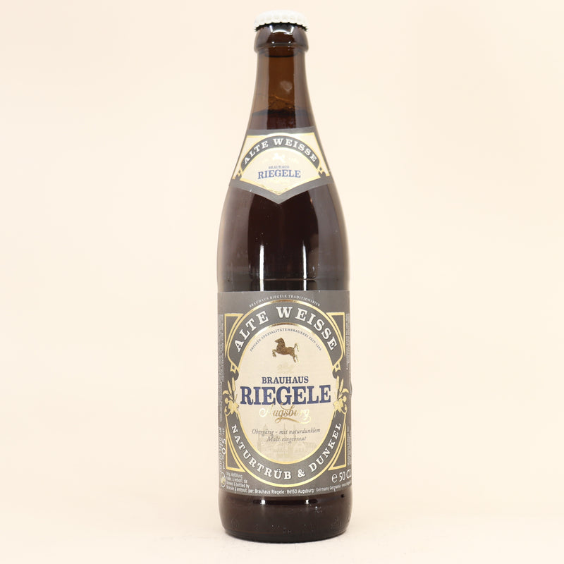 Brauhaus Riegele Alte Weisse Dark Wheat Beer Bottle 500ml