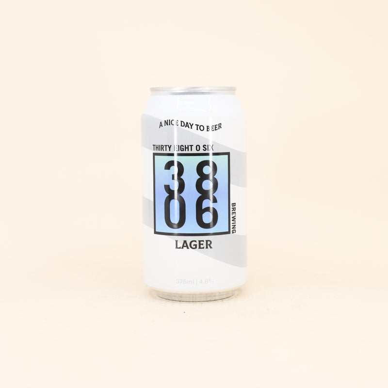 3806 Brewing Lager Can 375ml