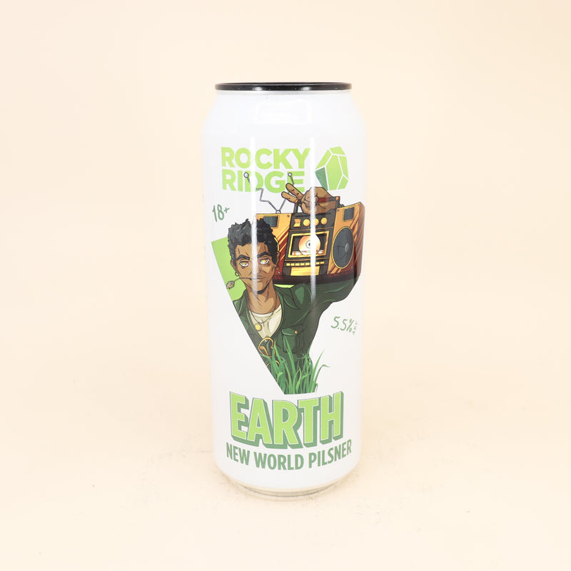 Rocky Ridge Earth New World Pilsner Can 500mL