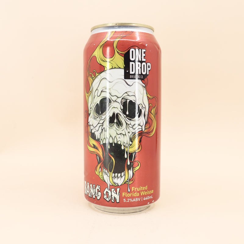 One Drop Bang On Fruited Florida Weisse Can 440mL