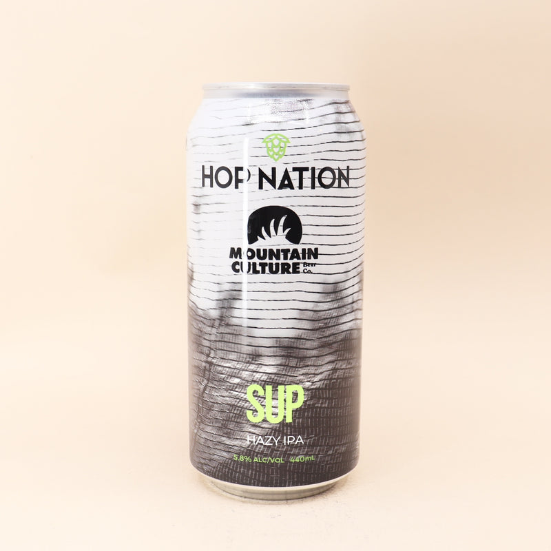 Hop Nation x Mountain Culture Sup Hazy IPA Can 440mL