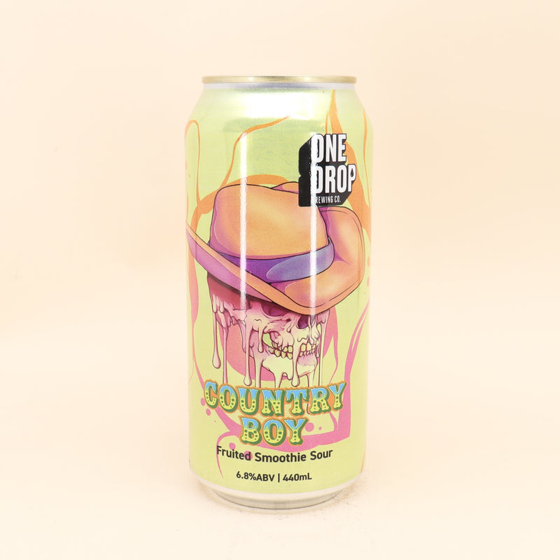 One Drop Country Boy Fruited Smoothie Sour Can 440mL