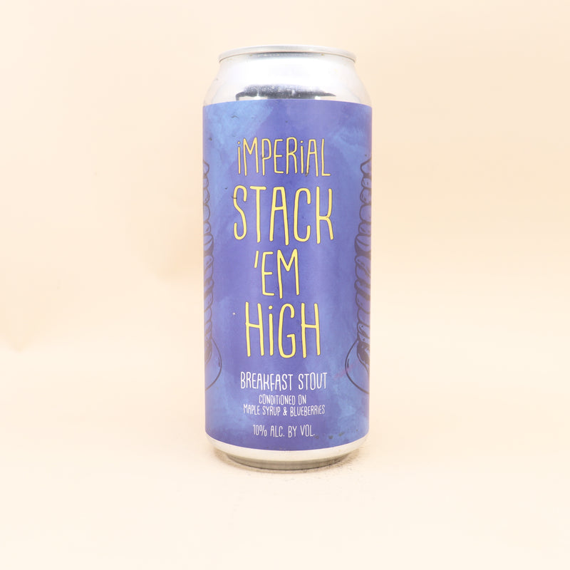 RaR Imperial Stack ‘Em High Maple Blueberry Breakfast Stout Can 473mL