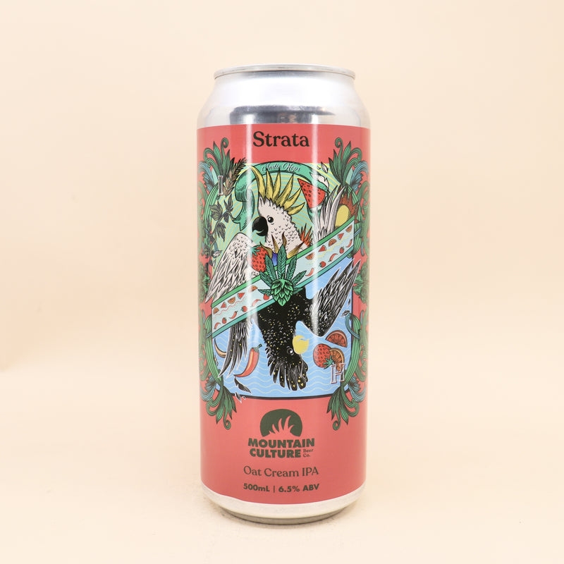 Mountain Culture Strata Oat Cream IPA Can 500mL