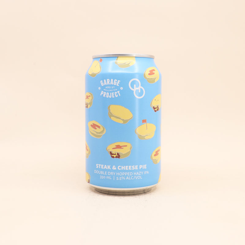 Garage Project Steak and Cheese Pie DDH Hazy Pale Can 330mL