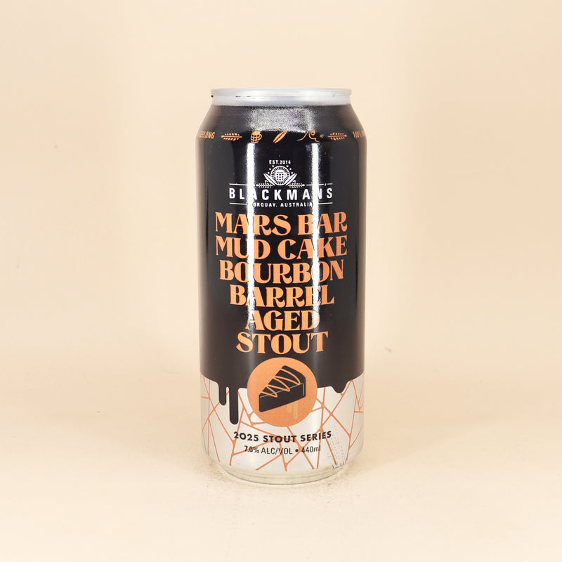 Blackmans Mars Bar Mud Cake Bourbon Barrel Aged Stout Can 440mL