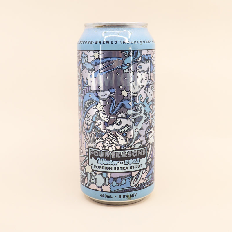 Hawkers Four Seasons Winter 2025 Foreign Extra Stout Can 440mL