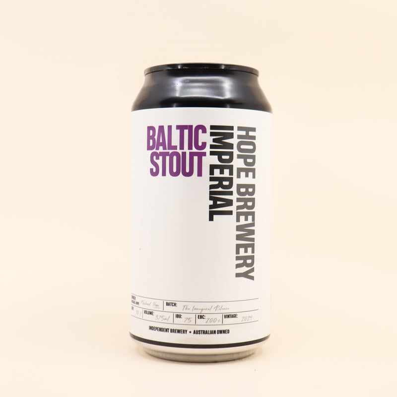 Hope Imperial Baltic Stout Can 375mL