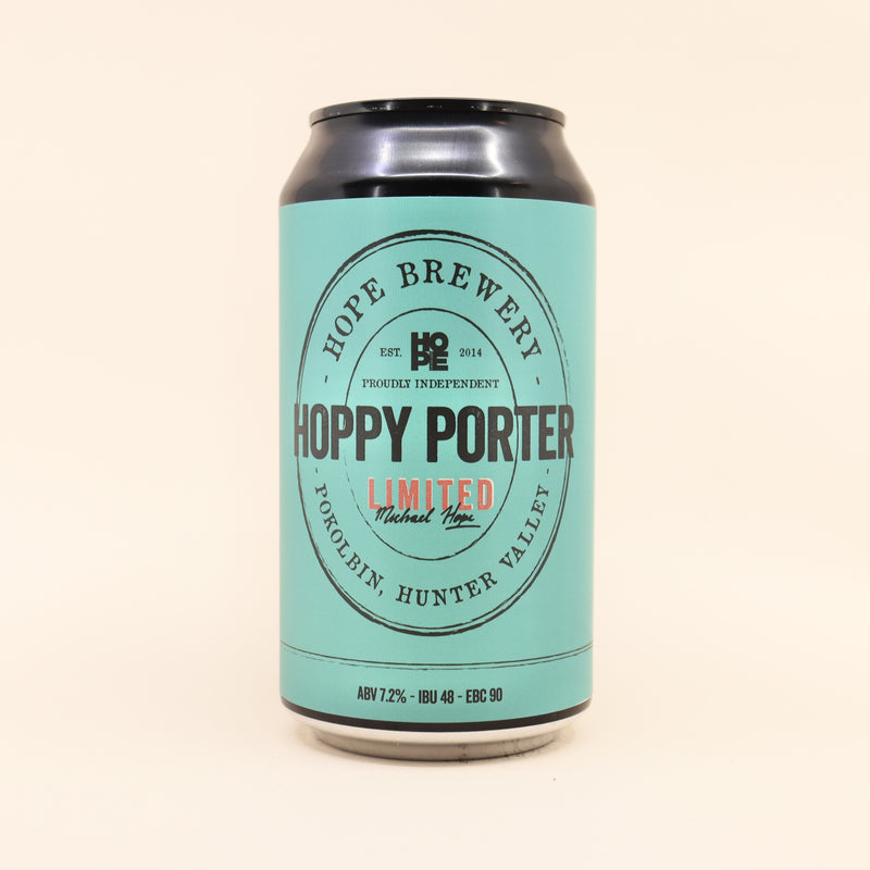 Hope Hoppy Porter Can 375mL